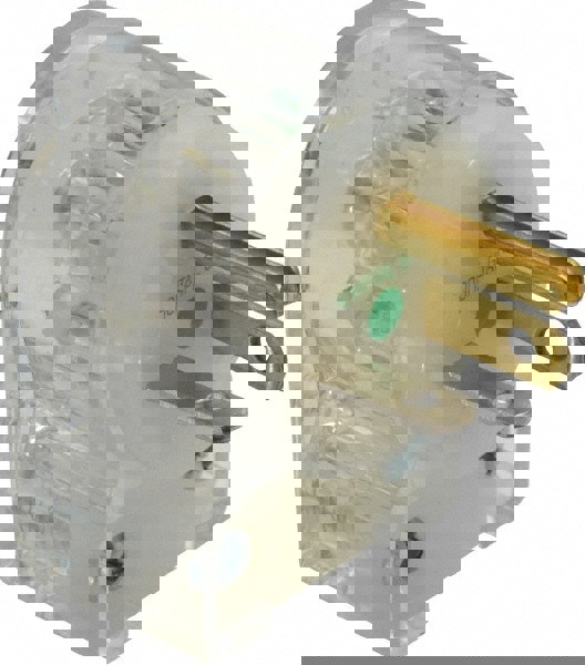 Straight Blade Plug: Hospital, 5-20P, 125VAC, Clear